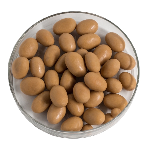 Amandes caramélisées, chocolat caramel 